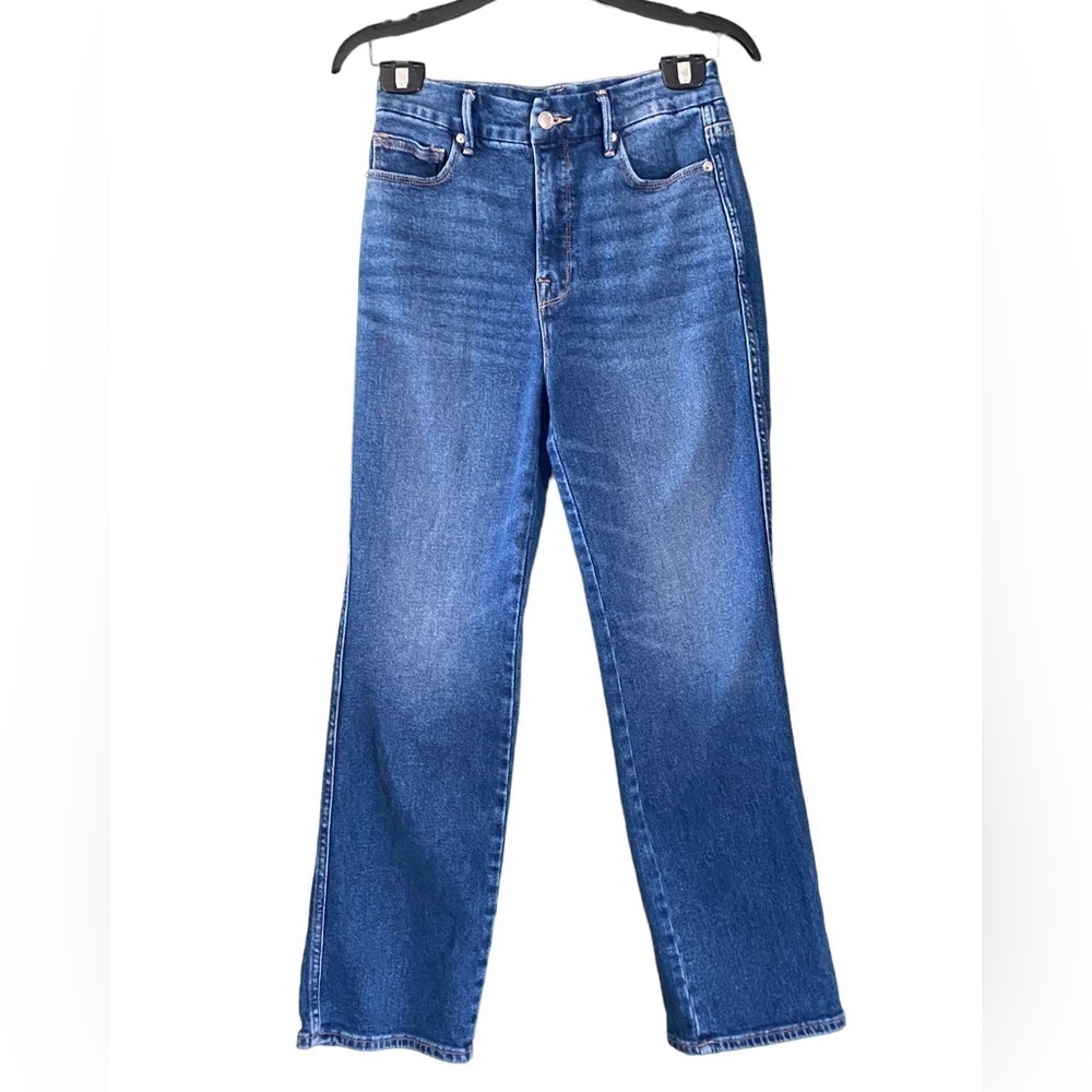 GOOD American Good Curve Straight Leg Jeans sz 6/28